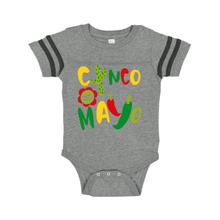Inktastic Cinco de Mayo- Cactus Peppers Flower Gift Baby Boy or Baby Girl Bodysuit
Inktastic Cinco de Mayo- Cactus Peppers Flower Gift Baby Boy or Baby Girl Bodysuit