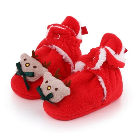 Halloween Christmas Newborn Baby Plush Boots Soft Sole Pumpkin Santa Bootie Anti-Slip Crib Shoes
Halloween Christmas Newborn Baby Plush Boots Soft Sole Pumpkin Santa Bootie Anti-Slip Crib Shoes