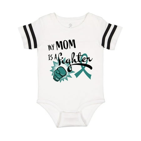 Inktastic Ovarian Cancer Awareness My Mom is a Fighter Gift Baby Boy or Baby Girl Bodysuit
Inktastic Ovarian Cancer Awareness My Mom is a Fighter Gift Baby Boy or Baby Girl Bodysuit