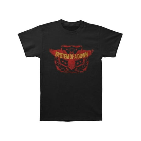 System Of A Down Men's Spread Eagle T-shirt Black