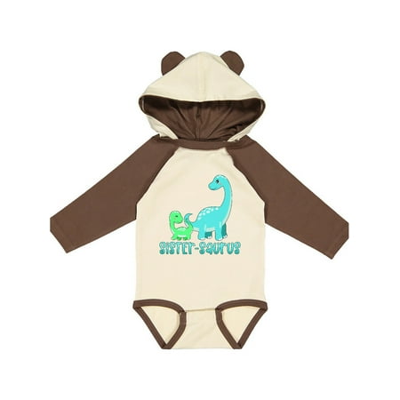 Inktastic Sister-saurus Cute Brontosaurus Family Gift Baby Boy or Baby Girl Long Sleeve Bodysuit
Inktastic Sister-saurus Cute Brontosaurus Family Gift Baby Boy or Baby Girl Long Sleeve Bodysuit