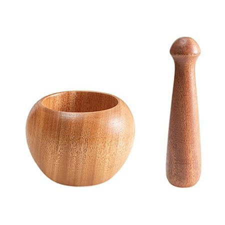 Wood Mortar and Pestle Set Manual Garlic Ginger Spices Press Grinding for Home Kitchen Cooking Multifunction Grinder
Wood Mortar and Pestle Set Manual Garlic Ginger Spices Press Grinding for Home Kitchen Cooking Multifunction Grinder