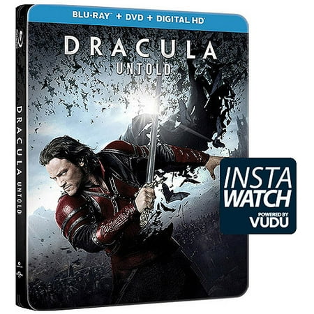 Dracula Untold (Steelbook) (Blu-ray + DVD + Digital HD) (Walmart Exclusive) (Widescreen)