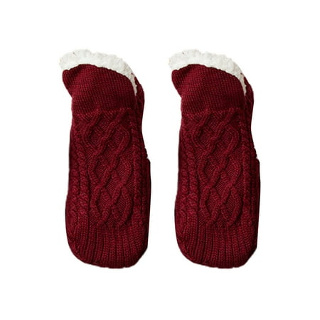 harmtty 1 Pair Floor Socks Comfortable Polyester Thick Soft Unisex V Design Socks for Winter Wine Red 26 cm 
harmtty 1 Pair Floor Socks Comfortable Polyester Thick Soft Unisex V Design Socks for Winter Wine Red 26 cm