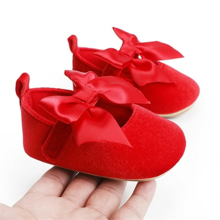 Hunpta Toddler Shoes Kids Infant Girls Soild Color Bowknot Princress Shoes Soft Sole Non Slip First Walkers Prewalker Shoes
Hunpta Toddler Shoes Kids Infant Girls Soild Color Bowknot Princress Shoes Soft Sole Non Slip First Walkers Prewalker Shoes
