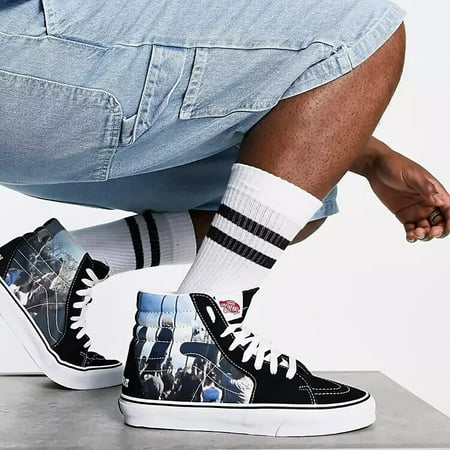 Vans SK8 Hi Moca Frances Stark Men s Classic Skate Shoes Size 10.5