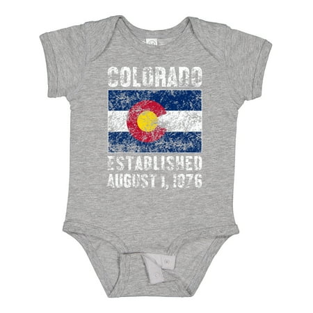 Inktastic Established August 1 1876 Colorado Flag Gift Baby Boy or Baby Girl Bodysuit
Inktastic Established August 1 1876 Colorado Flag Gift Baby Boy or Baby Girl Bodysuit