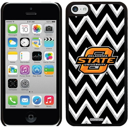 Oklahoma State Sketchy Chevron Design on iPhone 5c Thinshield Snap-On Case by Coveroo