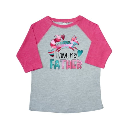 Inktastic I Love My Father Pink and Blue Fox with Hearts Gift Toddler Boy or Toddler Girl T-Shirt
Inktastic I Love My Father Pink and Blue Fox with Hearts Gift Toddler Boy or Toddler Girl T-Shirt