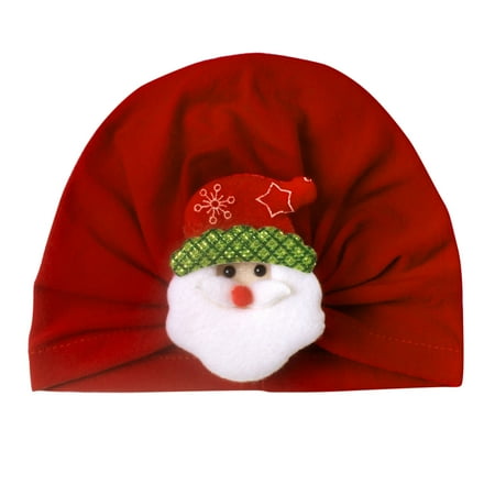QWERTYU Baby Toddler Girl Boy Ski Winter Cap Infant Hat Christmas Beanie 7M-12M