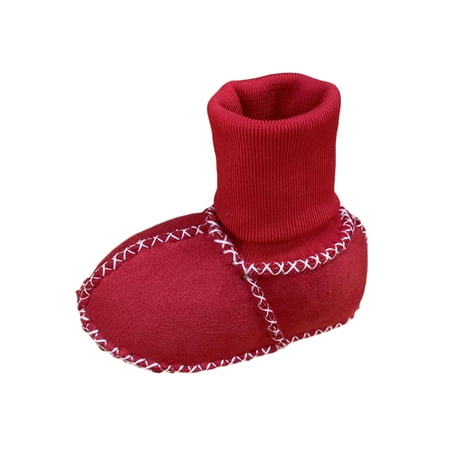 Harsuny Newborn Toddler Crib Shoes Plush Lining Winter Bootie Prewalker Ankle Boot Indoor Lightweight Warm Slippers Shoe First Walker Booties Red 6C
Harsuny Newborn Toddler Crib Shoes Plush Lining Winter Bootie Prewalker Ankle Boot Indoor Lightweight Warm Slippers Shoe First Walker Booties Red 6C