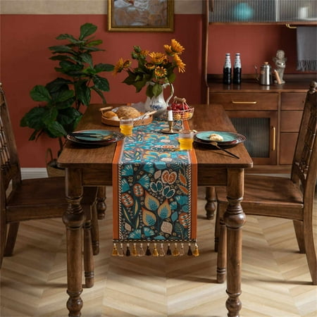 Fall Table Runner Burlap Table Runner Rustic Table Runner with Tassel Boho Table Runner
Fall Table Runner Burlap Table Runner Rustic Table Runner with Tassel Boho Table Runner