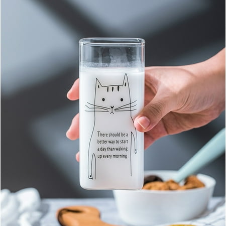 BadyminCSL Cartoon Square Glass Single Layer Home Coffee Office Glass Juice Drink Cup C
BadyminCSL Cartoon Square Glass Single Layer Home Coffee Office Glass Juice Drink Cup C