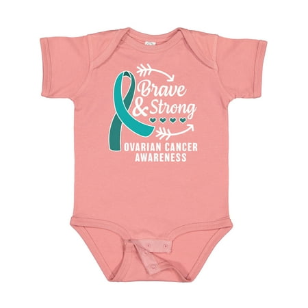 Inktastic Ovarian Cancer Awareness Brave and Strong with Arrows Gift Baby Boy or Baby Girl Bodysuit
Inktastic Ovarian Cancer Awareness Brave and Strong with Arrows Gift Baby Boy or Baby Girl Bodysuit