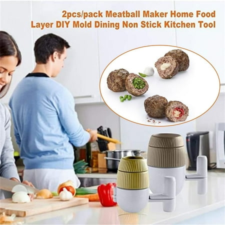 2Pcs Kitchen Gadgets Meatball Maker DIY Meatball Sandwich Mold Meatball Maker Fishball Meatball Maker New
2Pcs Kitchen Gadgets Meatball Maker DIY Meatball Sandwich Mold Meatball Maker Fishball Meatball Maker New