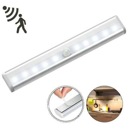 RELAX 3 X Led Motion Detector Lamp Led Battery Operated Kitchen Under Cabinet Light Ultra Power 10 Led Cabinet Light For Wardrobe Stairs Bedroom (white Light) US
RELAX 3 X Led Motion Detector Lamp Led Battery Operated Kitchen Under Cabinet Light Ultra Power 10 Led Cabinet Light For Wardrobe Stairs Bedroom (white Light) US