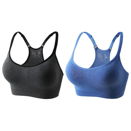 Women s Yoga Sports Bra Adjustable Strap Underwear Fitness Running Suspender Absorption Shock Resistant High Strength Underwear-2Pack
Women s Yoga Sports Bra Adjustable Strap Underwear Fitness Running Suspender Absorption Shock Resistant High Strength Underwear-2Pack