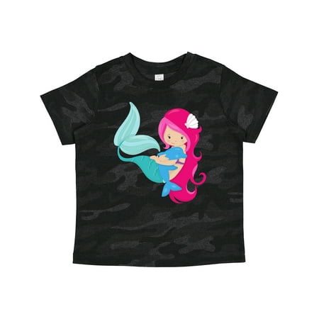 Inktastic Cute Mermaid Little Mermaid Pink Hair Dolphin Gift Toddler Toddler Girl T-Shirt
Inktastic Cute Mermaid Little Mermaid Pink Hair Dolphin Gift Toddler Toddler Girl T-Shirt