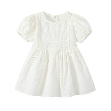 Rovga Casual Dresses For Girls Children Round Neck Short Sleeve Solid Princess Dress Lace Puffy Dresses Party Wedding Prom Dresses Party Birthday Girl Dress
Rovga Casual Dresses For Girls Children Round Neck Short Sleeve Solid Princess Dress Lace Puffy Dresses Party Wedding Prom Dresses Party Birthday Girl Dress