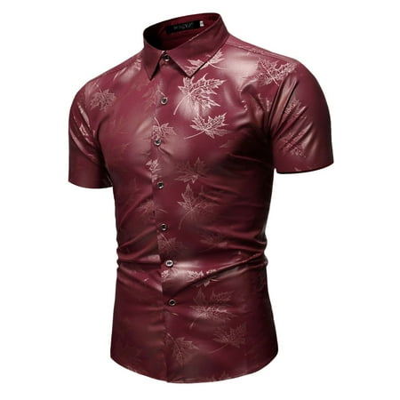 Pianpianzi Mens Active Shirt Stretchy Scrub Lady Fashion Top Men Spring And Summer Print Casual Lapel Single Breasted Beach Vacation Outdoor Short Sleeve Shirt
Pianpianzi Mens Active Shirt Stretchy Scrub Lady Fashion Top Men Spring And Summer Print Casual Lapel Single Breasted Beach Vacation Outdoor Short Sleeve Shirt