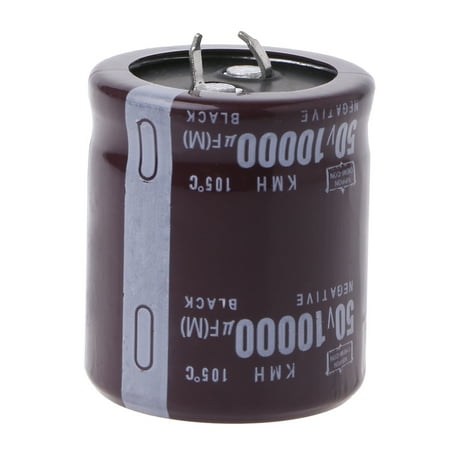 FEAMOS 10000uF 50V 105°C Power Electrolytic Capacitor Snap Fit Snap In