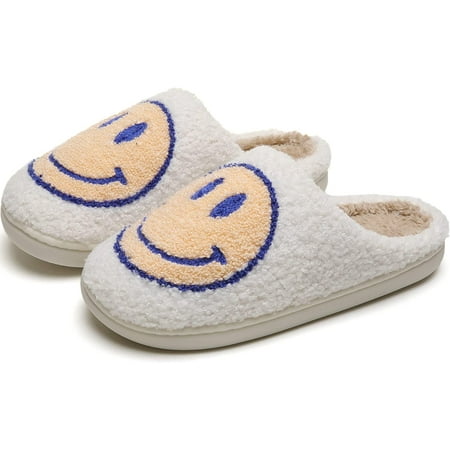 PLMOKN Slippers for women indoor and outdoor men open toe fluffy cute smiley face slippers
PLMOKN Slippers for women indoor and outdoor men open toe fluffy cute smiley face slippers