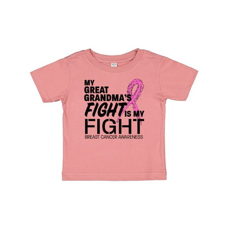 Inktastic Great Grandma s Fight is My Fight- breast cancer awareness Gift Baby Boy or Baby Girl T-Shirt
Inktastic Great Grandma s Fight is My Fight- breast cancer awareness Gift Baby Boy or Baby Girl T-Shirt