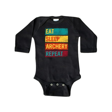 Inktastic Bowhunting Eat Sleep Archery Repeat Gift Baby Boy or Baby Girl Long Sleeve Bodysuit
Inktastic Bowhunting Eat Sleep Archery Repeat Gift Baby Boy or Baby Girl Long Sleeve Bodysuit