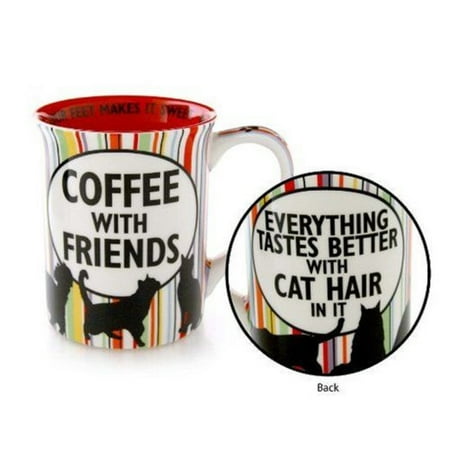 Our Name Is Mud MUG CAT COFFEE FRIENDS Mug