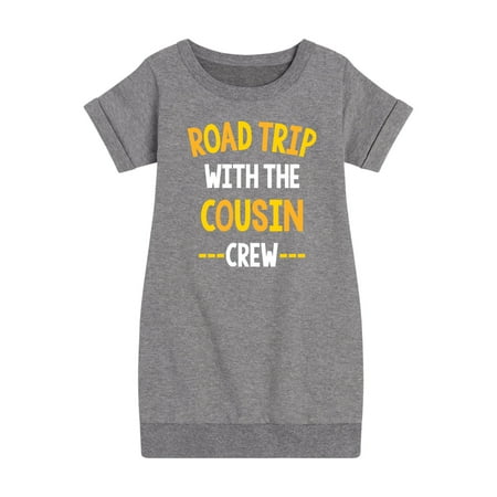 Instant Message - Road Trip With The Cousin Crew - Toddler & Youth Girls Fleece Dress
Instant Message - Road Trip With The Cousin Crew - Toddler & Youth Girls Fleece Dress