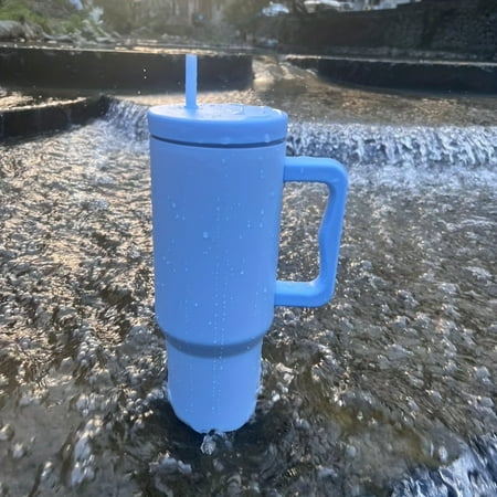 ZNGYXN 40oz Stainless Steel Cold Drink Cup With Handle & Straw Portable Large Capacity Water Bottle for Outdoor Travel Camping Wide Mouth Bottle for Travel Hiking Running
ZNGYXN 40oz Stainless Steel Cold Drink Cup With Handle & Straw Portable Large Capacity Water Bottle for Outdoor Travel Camping Wide Mouth Bottle for Travel Hiking Running