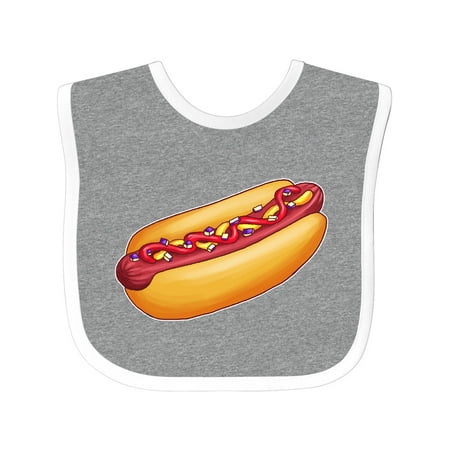 Inktastic Hot Dog Illustration with Mustard Onions and Ketchup Gift Baby Boy or Baby Girl Bib
Inktastic Hot Dog Illustration with Mustard Onions and Ketchup Gift Baby Boy or Baby Girl Bib