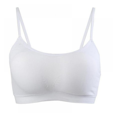 Women Padded Bralettes Seamless Strappy Sports Bra Comfortable Mini Yoga Camisole Bras
Women Padded Bralettes Seamless Strappy Sports Bra Comfortable Mini Yoga Camisole Bras