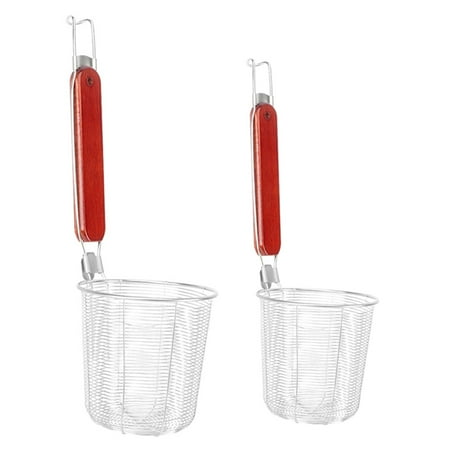 Frcolor 2Pcs Stainless Steel Noodle Strainer Spoons Wooden Handle Strainer Spoons (Assorted Color)
Frcolor 2Pcs Stainless Steel Noodle Strainer Spoons Wooden Handle Strainer Spoons (Assorted Color)