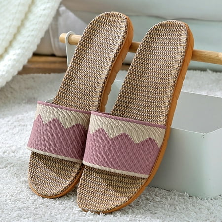 Christmas Women s Fashion Couples Linen Slip On Slides Indoor Home Slippers Beach Shoes
Christmas Women s Fashion Couples Linen Slip On Slides Indoor Home Slippers Beach Shoes