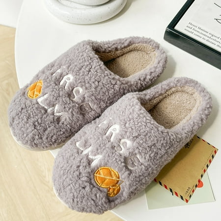 Fluffy Stuffed Slippers Non-slip Indoor House Shoes Comfy Plush Slip For Home Bedroom New
Fluffy Stuffed Slippers Non-slip Indoor House Shoes Comfy Plush Slip For Home Bedroom New