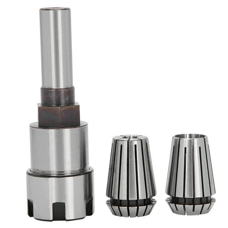 3Pcs Collet Chuck Milling Cutter (6.5mm+13mm) + Extension Rod 1/2 Shank CNC Lathe Tool