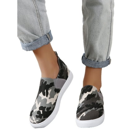 PMIYS Womens Ladies Slip On Sneakers Trainers Casual Comfy Walking Flat Pumps Shoe Size
PMIYS Womens Ladies Slip On Sneakers Trainers Casual Comfy Walking Flat Pumps Shoe Size