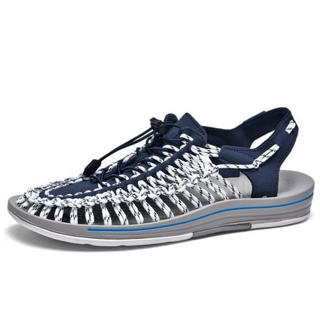 LJHHH 2024 Men s Wrap Toes Breathable Flat Sandals Outdoor Beach Slip On Casual Woven Sandals
LJHHH 2024 Men s Wrap Toes Breathable Flat Sandals Outdoor Beach Slip On Casual Woven Sandals