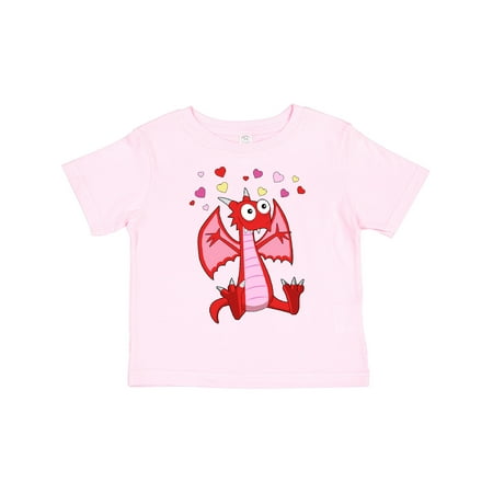 Inktastic Happy Valentine Cute Red Cartoon Dragon with Hearts Gift Toddler Boy or Toddler Girl T-Shirt
Inktastic Happy Valentine Cute Red Cartoon Dragon with Hearts Gift Toddler Boy or Toddler Girl T-Shirt