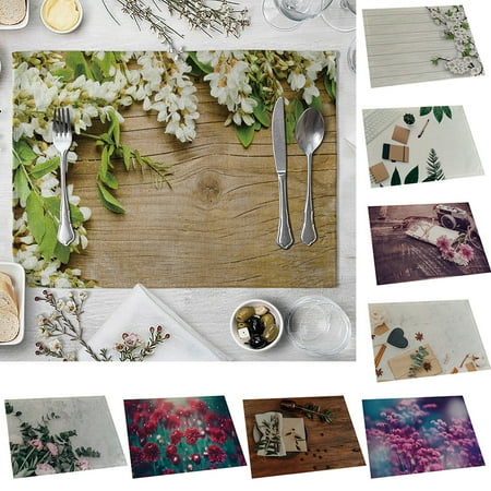 2Pcs 42x32cm Leaf Floral Print Heat Insulation Placemat Bow Dish Pad Table Decor
2Pcs 42x32cm Leaf Floral Print Heat Insulation Placemat Bow Dish Pad Table Decor
