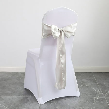 10X Satin Stretch Chair Sash Cover Bow Sash Decoration for Wedding Party Banquet
10X Satin Stretch Chair Sash Cover Bow Sash Decoration for Wedding Party Banquet