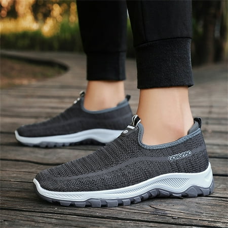 HIBRO Fashion Summer And Autumn Men Sneakers Solid Color Fly Woven Mesh Breathable And Comfortable Slip On Casual
HIBRO Fashion Summer And Autumn Men Sneakers Solid Color Fly Woven Mesh Breathable And Comfortable Slip On Casual