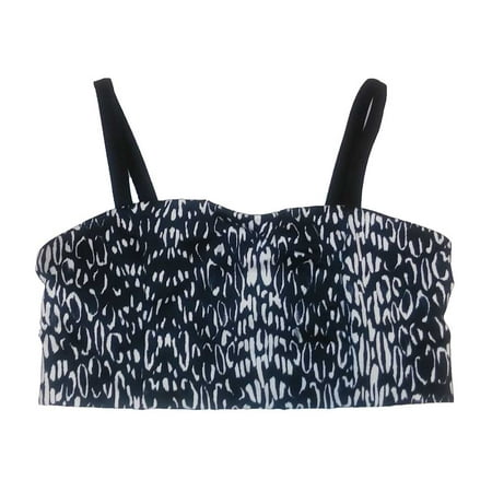 Victoria s Secret VSX Sport Cami Sport Bra Animal Print Black/White M