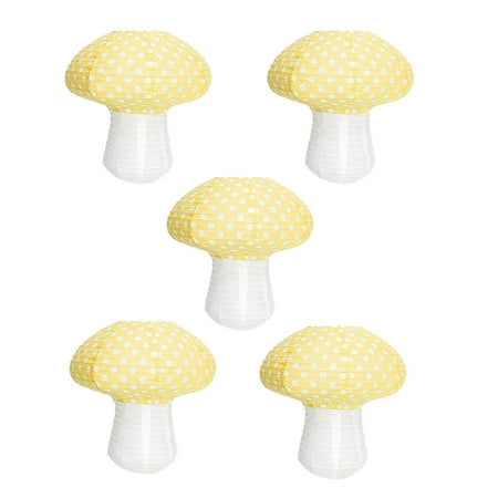 Ornaments Large Mushrooms Shaped Paper Lanterns For Theme Decor Hanging Mushrooms Ornament pendant