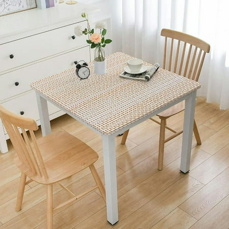 Aristuring Double-Sided Grid Square Tablecloth with Elastic Edge 100% Polyester Fiber 46*46
Aristuring Double-Sided Grid Square Tablecloth with Elastic Edge 100% Polyester Fiber 46*46