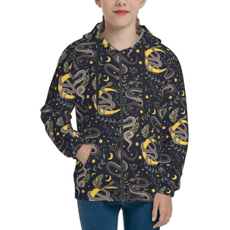 Hoodies for Women Cartoon Funny Snake Moon Leaf Long Sleeve Sweatshirt Drawstring Zip Up Hoodie with Pockets Teen Girl Clothes
Hoodies for Women Cartoon Funny Snake Moon Leaf Long Sleeve Sweatshirt Drawstring Zip Up Hoodie with Pockets Teen Girl Clothes