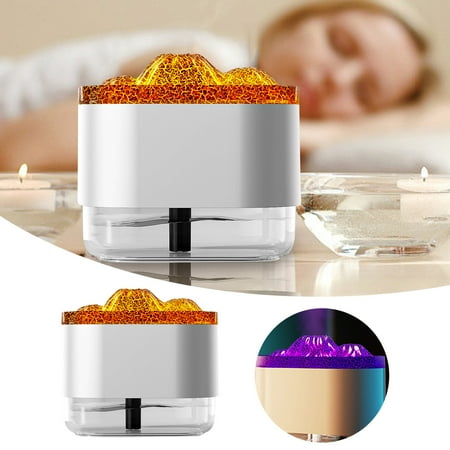 CHEEPUM Visor Clip Air Flame Diffuser Humidifier Portable Noiseless Aroma Diffuser For Home Office Or Yoga Oil Diffuser With No Water Auto Off (White)
CHEEPUM Visor Clip Air Flame Diffuser Humidifier Portable Noiseless Aroma Diffuser For Home Office Or Yoga Oil Diffuser With No Water Auto Off (White)