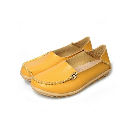 GENILU Women s Comfortable Leather Loafers Casual Round Toe Moccasins Driving Flats Soft Walking Shoes
GENILU Women s Comfortable Leather Loafers Casual Round Toe Moccasins Driving Flats Soft Walking Shoes
