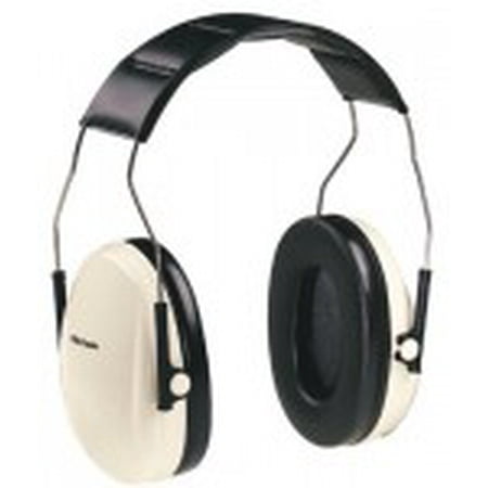 Optime 95 Earmuffs 21 dB NRR White/Black Over the Head (14 Pack)